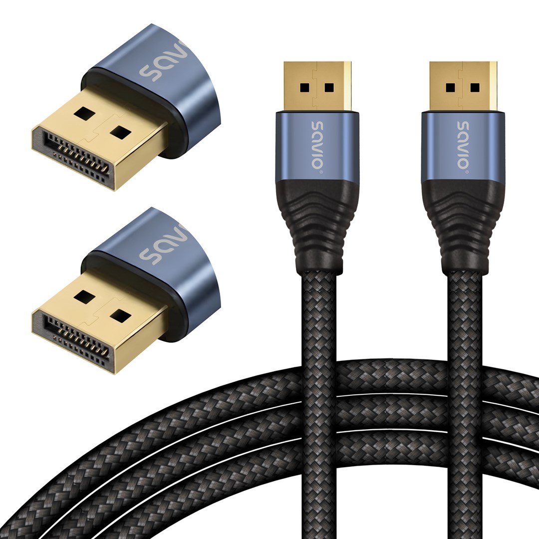 Savio CL-211 DisplayPort cable 3 m Black-4
