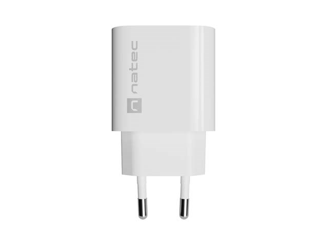 Zidni punjač NATEC Ribera 20W (1x USB-C, PD 3.0), bijela boja-1