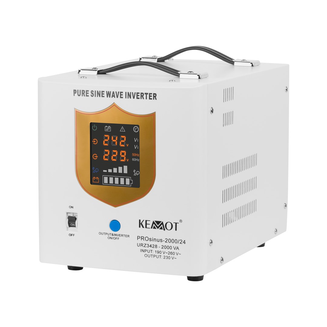 UPS besprekidno napajanje KEMOT PROsinus-2000/24, 1400W, 24V