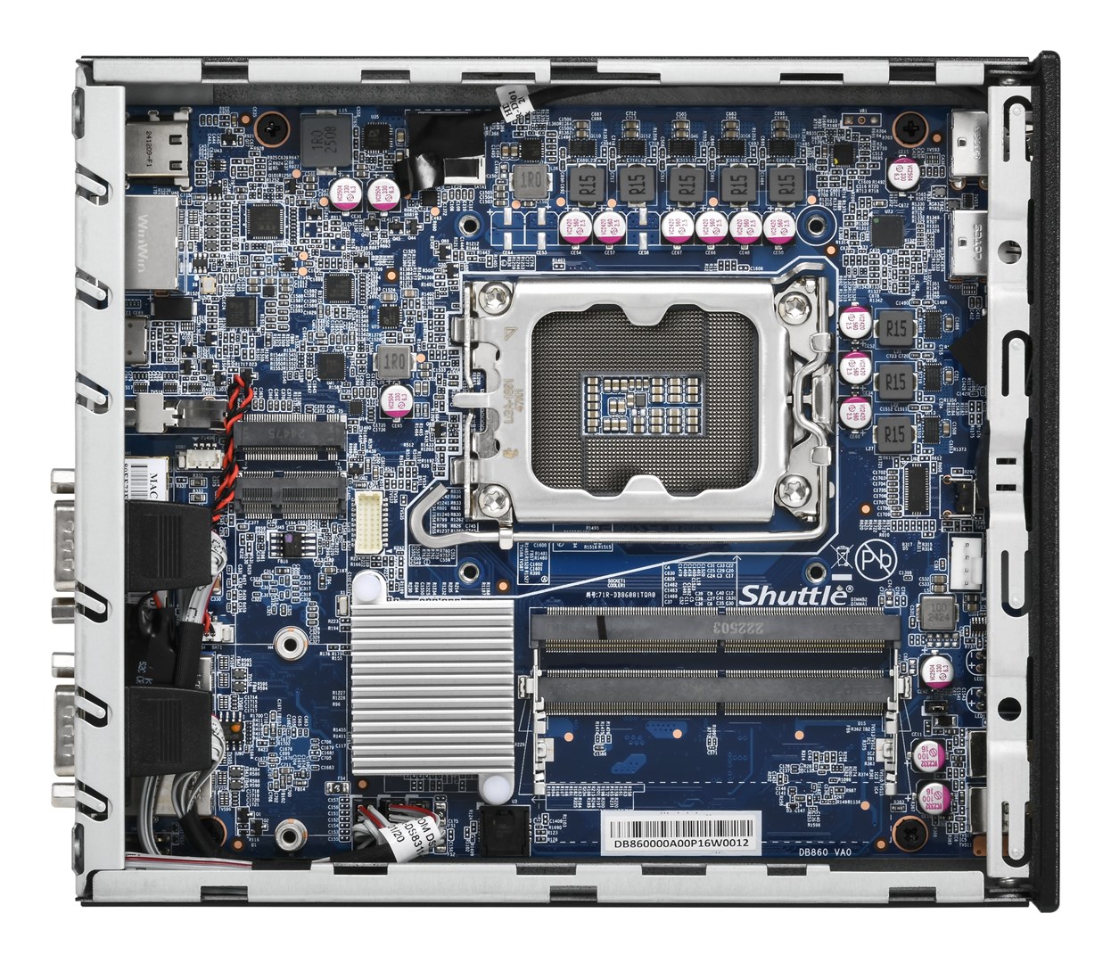 Shuttle Barebone slim DB860       Intel/SO-DDR5/black-5