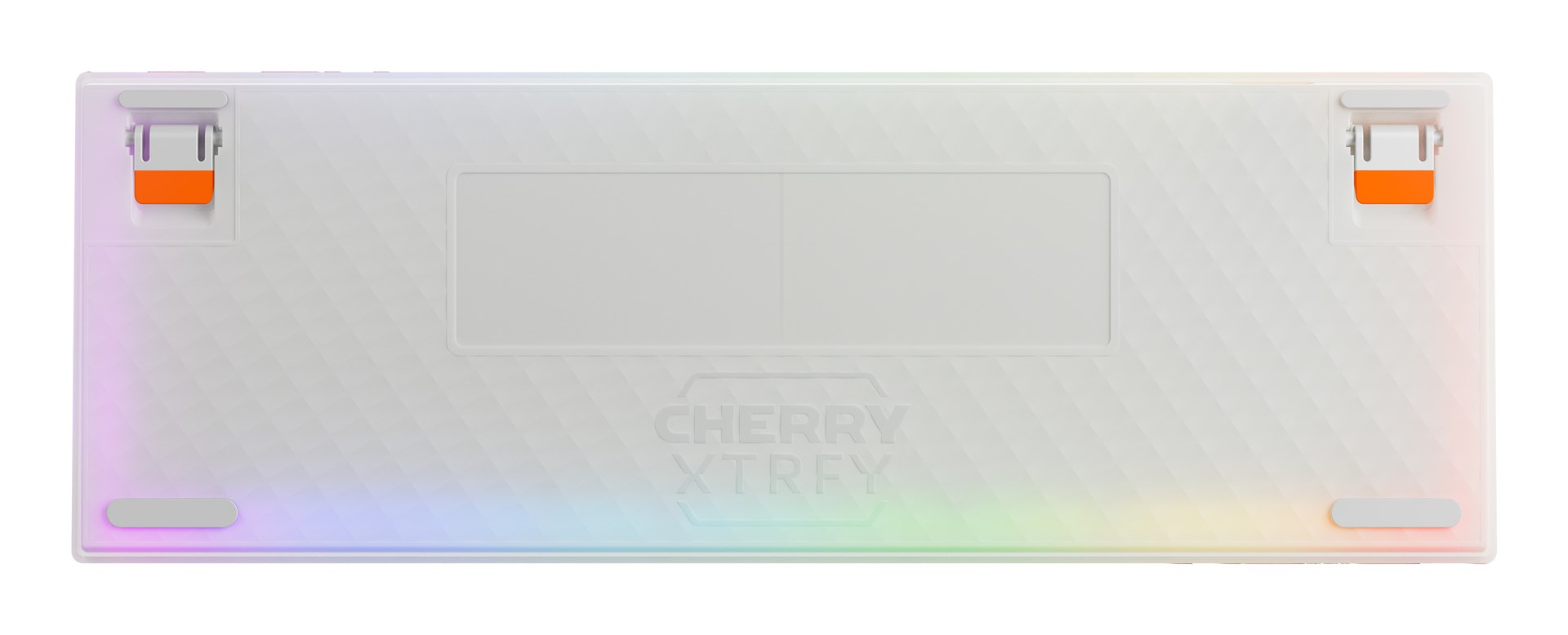 CHERRY K5 PRO TMR COMPACT keyboard Gaming USB QWERTZ German Orange, White-3