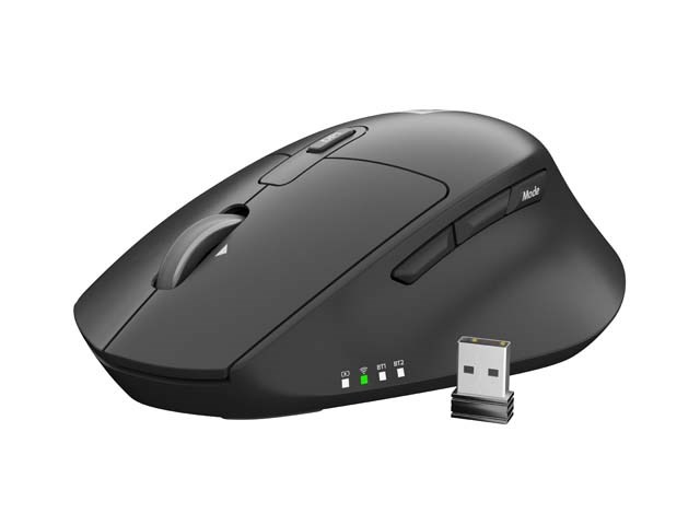 2-IN-1 SET NATEC STINGRAY 2 KEYBOARD+MOUSE US WIRELESS TILT WHEEL-9
