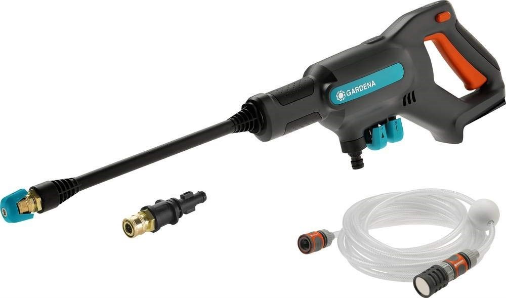 Gardena AquaClean 24/18V P4A pressure washer Compact Battery 250 l/h Black, Blue, Orange-5