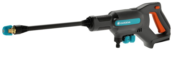 Gardena AquaClean 24/18V P4A pressure washer Compact Battery 250 l/h Black, Blue, Orange-0