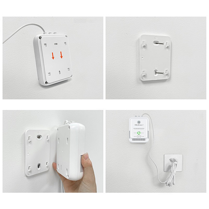 Qoltec 52576 Carbon monoxide sensor | CO detector | alarm 85dB | LED-7
