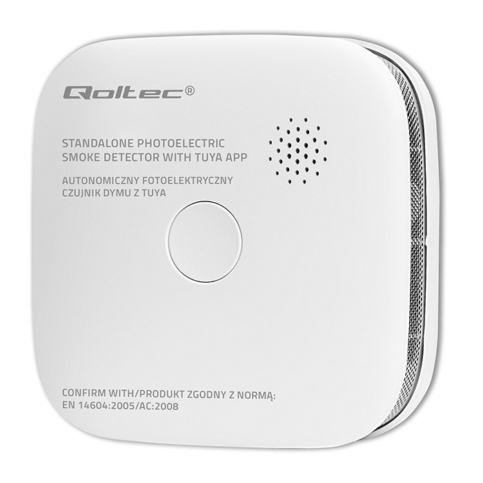 Bežični detektor dima QOLTEC 52579 (Wi-Fi, Tuya)-6
