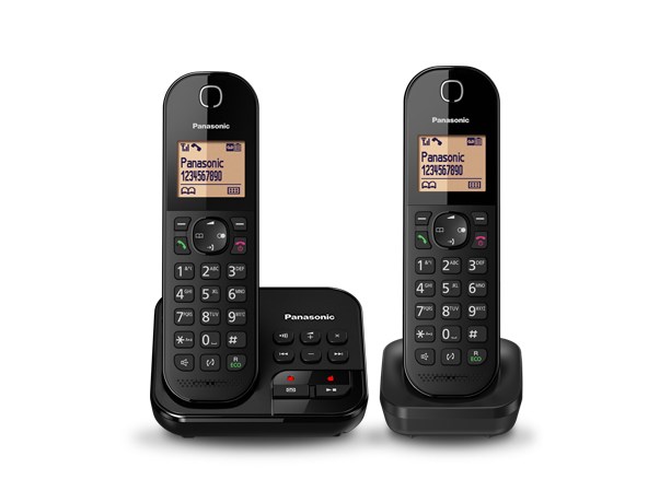 Panasonic KX-TGC422 DECT telephone Caller ID Black