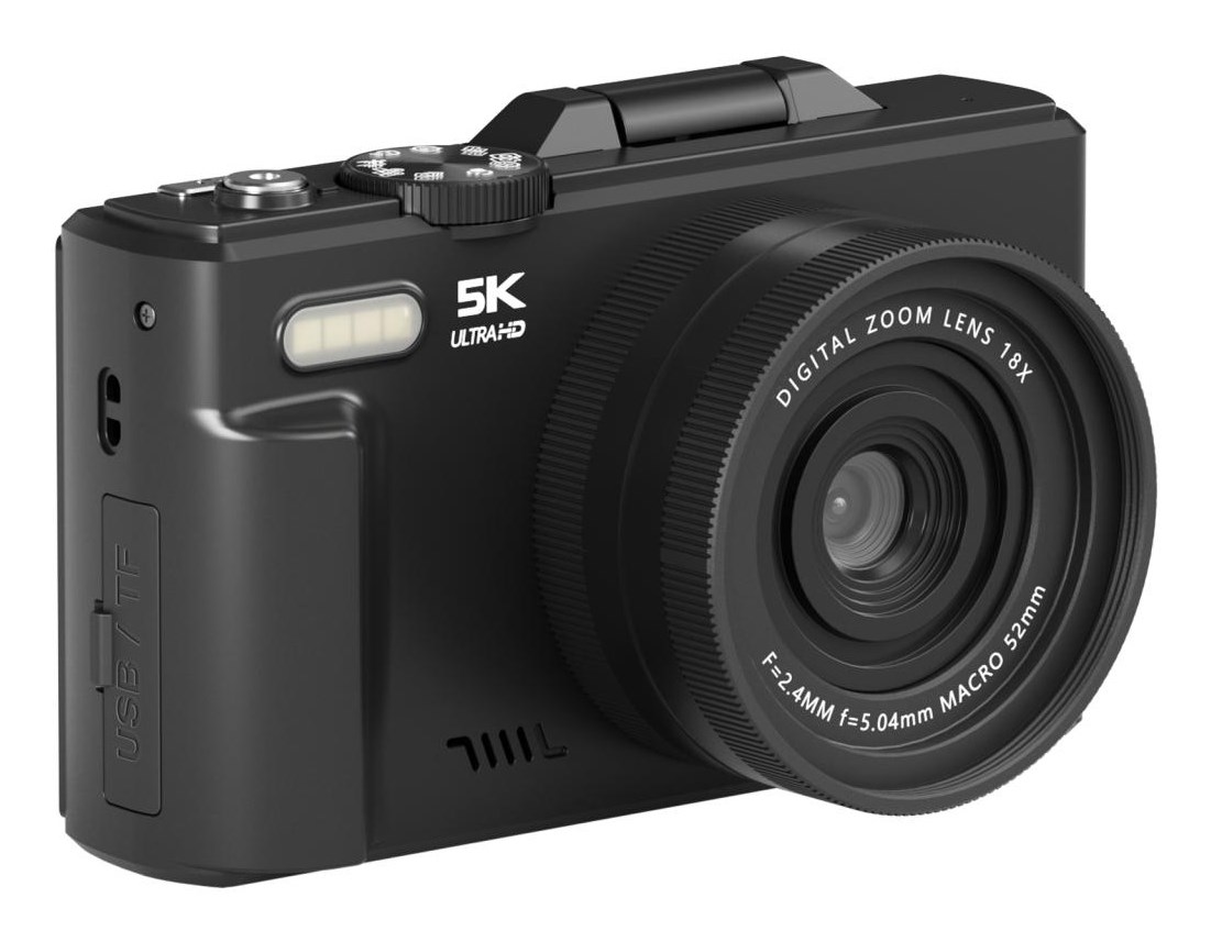 Denver DWC-8475B Compact camera 16 MP CMOS 5120 x 2880 pixels Black-2
