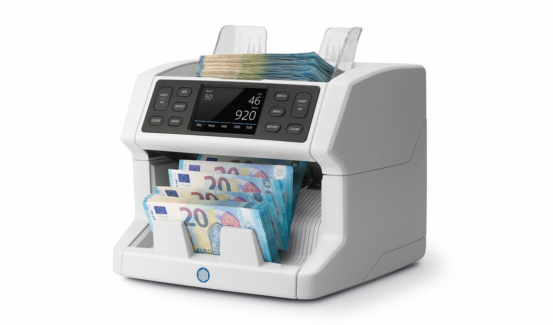 Brojač i sorter kovanica SAFESCAN 2865-S, bijela boja-2