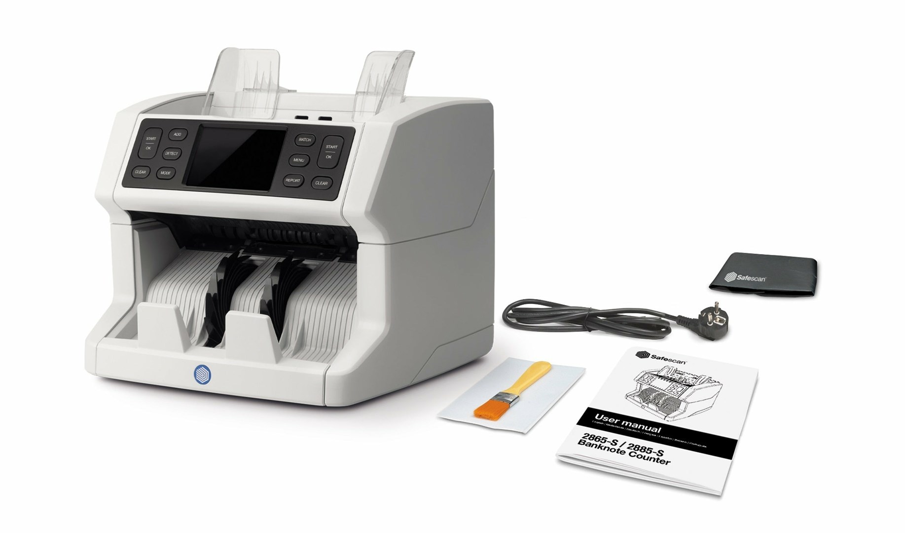 Brojač i sorter kovanica SAFESCAN 2865-S, bijela boja-0