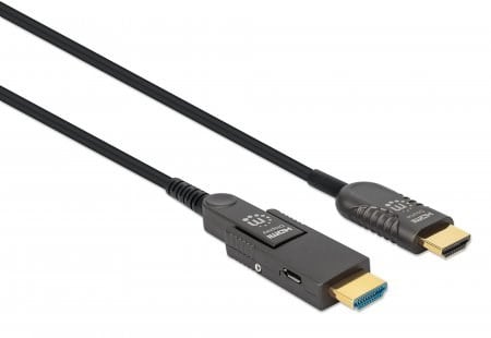 Aktivni HDMI kabel MANHATTAN 70m (4K@60Hz, Plenum, odvojivi konektori)-1
