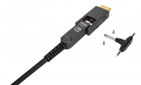 Aktivni HDMI kabel MANHATTAN 70m (4K@60Hz, Plenum, odvojivi konektori)-4