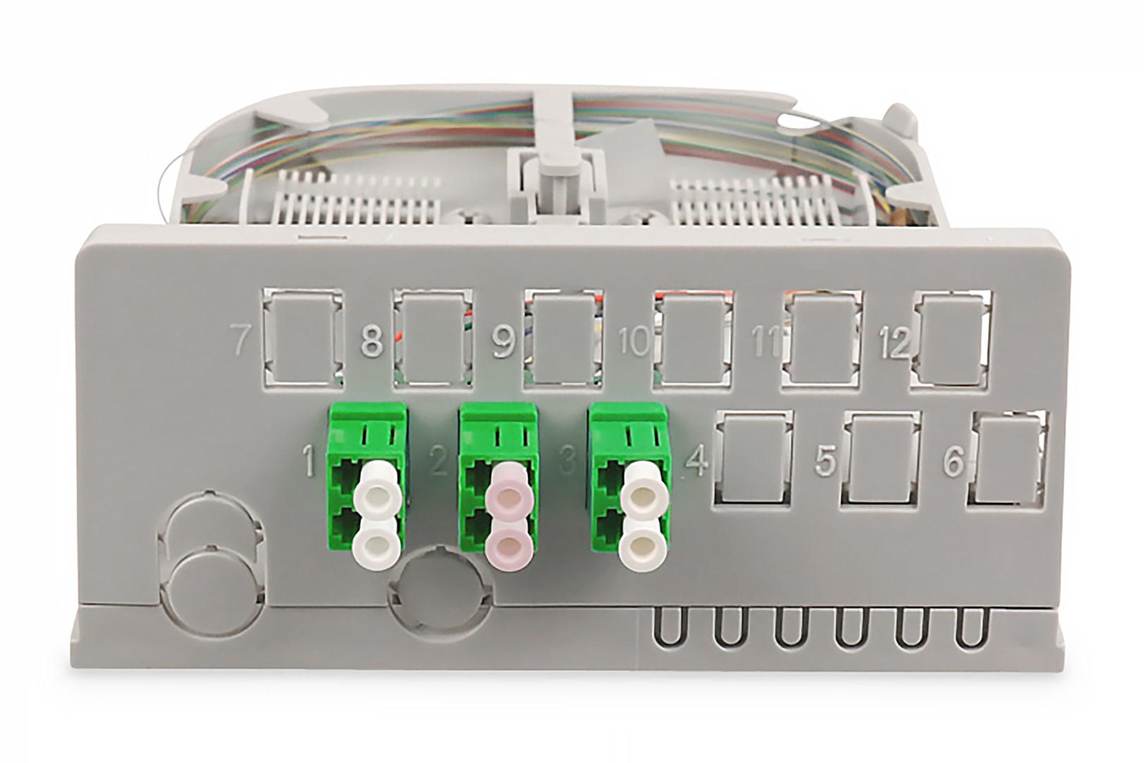 Digitus Ftth Home Distribution Unit, 3 x LC/APC duplex-2