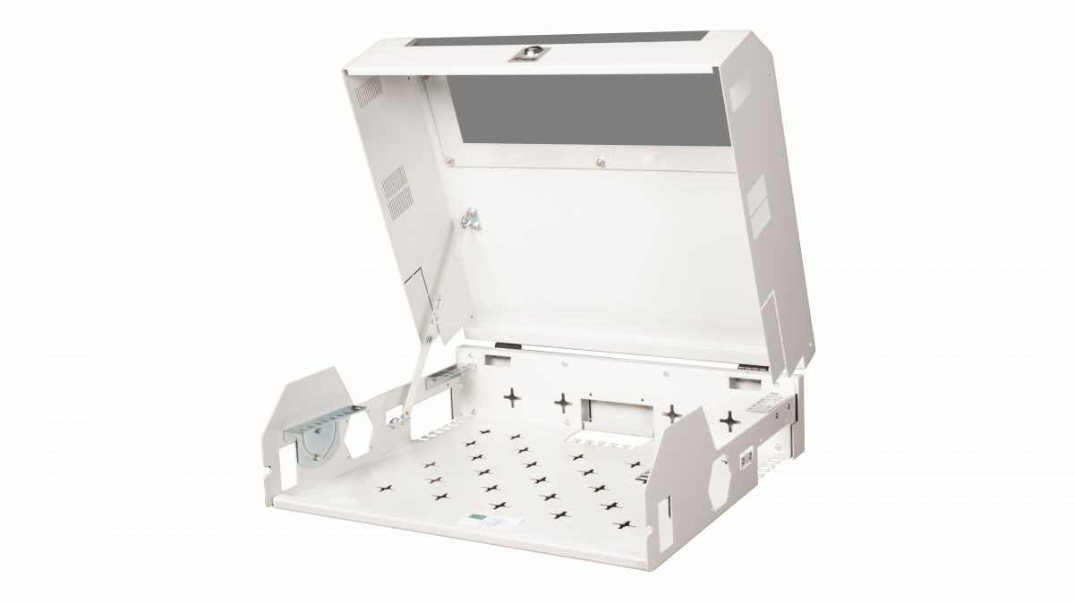 Zidni mrežni ormar EQUIP Slim Flex 19" 5U siva boja-3