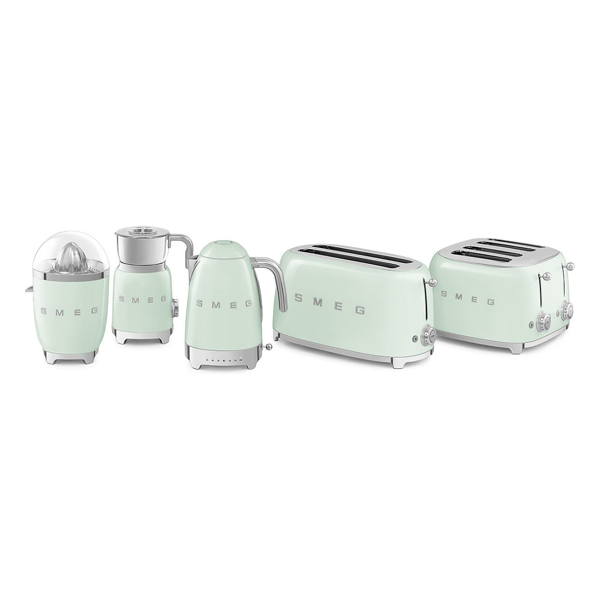 Smeg 50's Style Citrus Juicer CJF11PGEU Pastel Green-4