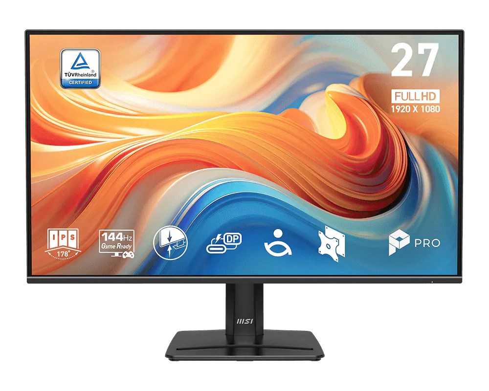 Monitor MSI Pro MP272 E14C 27" (IPS, Full HD, 144Hz, 1ms, FreeSync, crna boja)-0