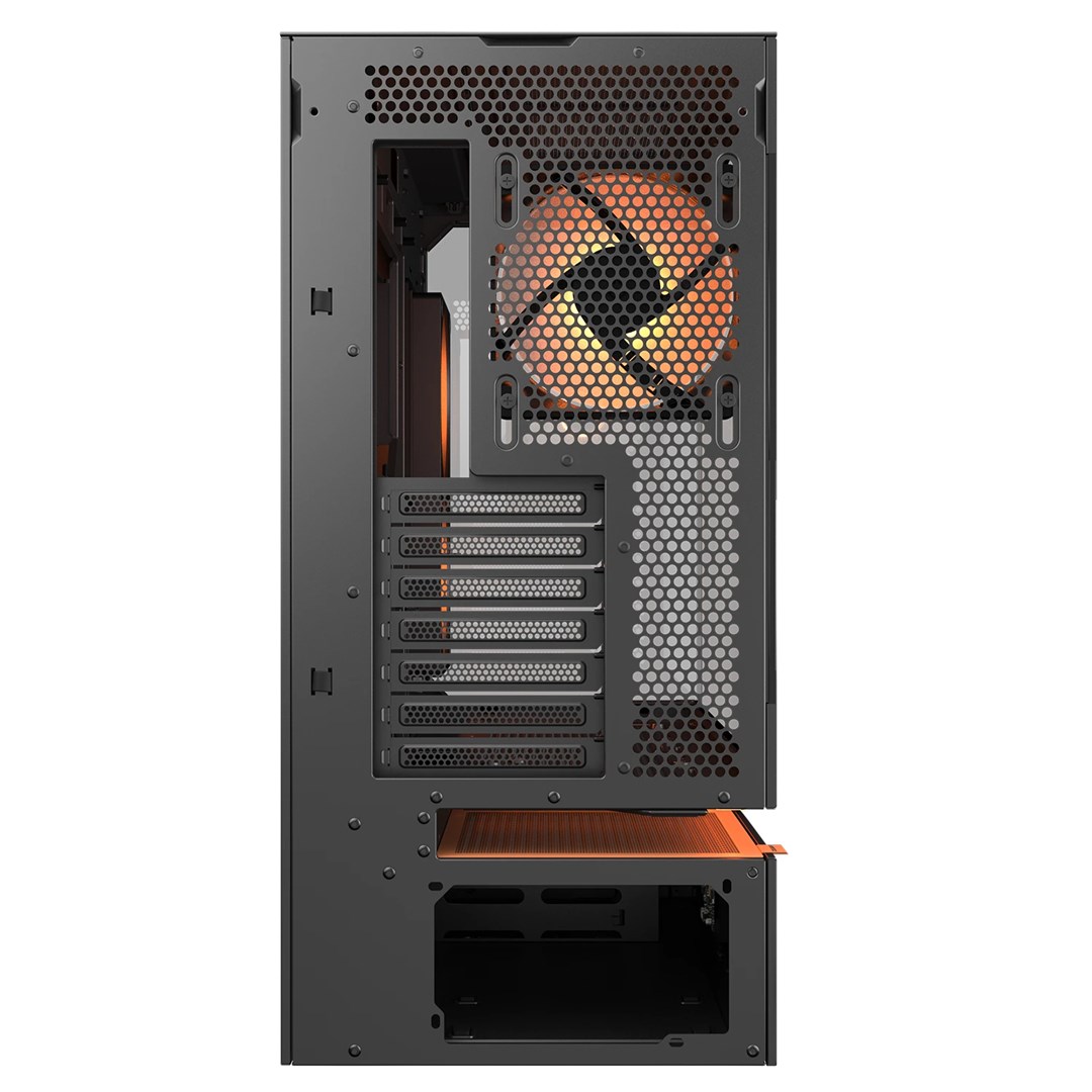 PC kućište COUGAR Vision Mid Tower ARGB s LCD zaslonom, crna boja-3