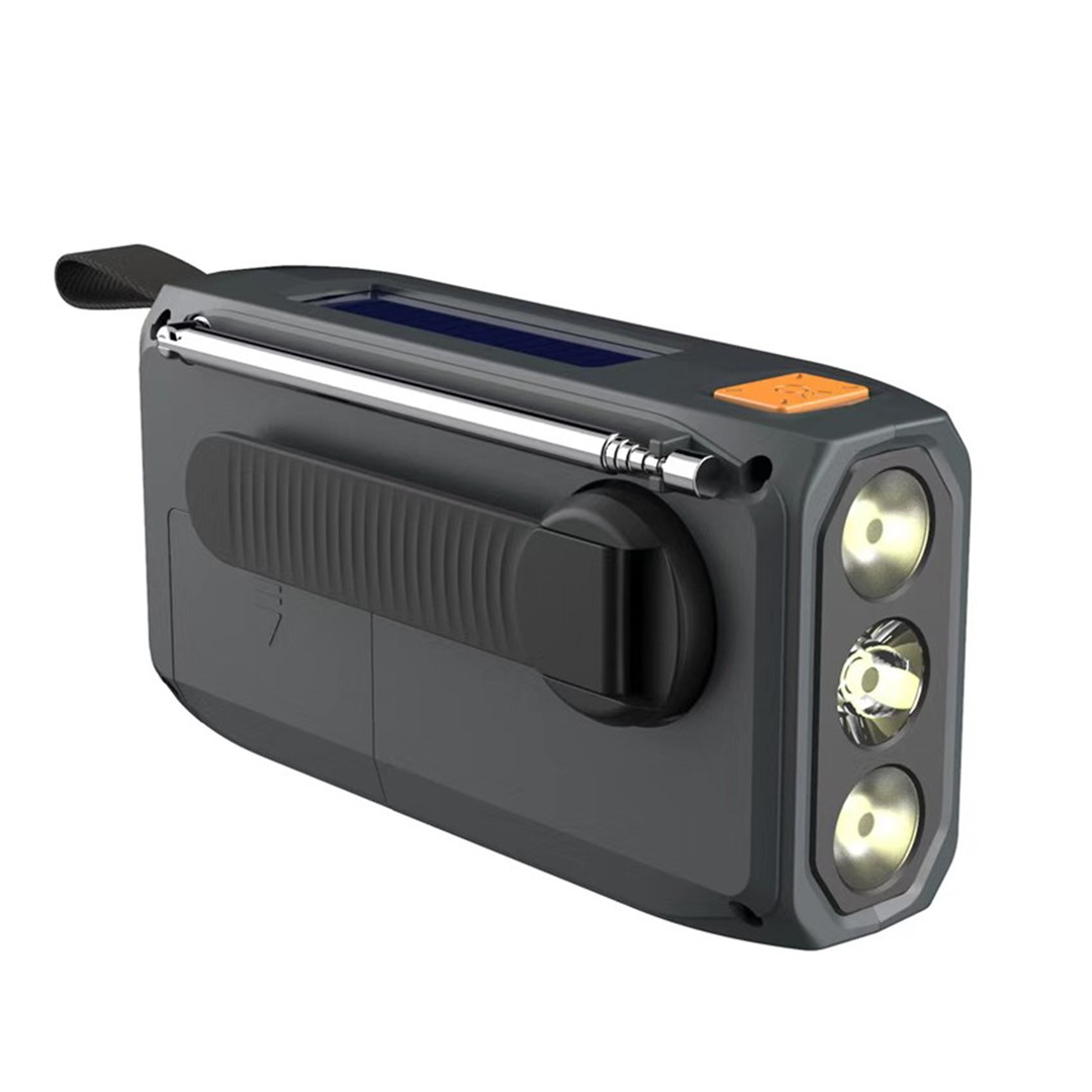Prijenosni radio EXTRALINK BT-4000 za hitne slučajeve (solarni, dinamo, powerbank)-2