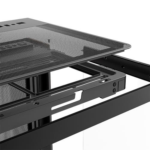 Kućište za računalo ANTEC C8 Curve Wood Full Tower crna boja-3