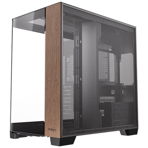 Kućište za računalo ANTEC C8 Curve Wood Full Tower crna boja-7