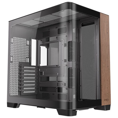 Kućište za računalo ANTEC C8 Curve Wood Full Tower crna boja-8