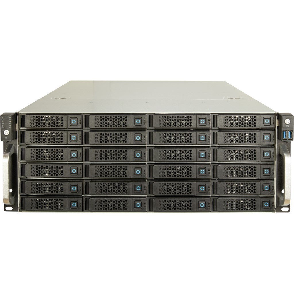 Inter-Tech 4U-4724 HDD enclosure Grey 2.5/3.5"-1