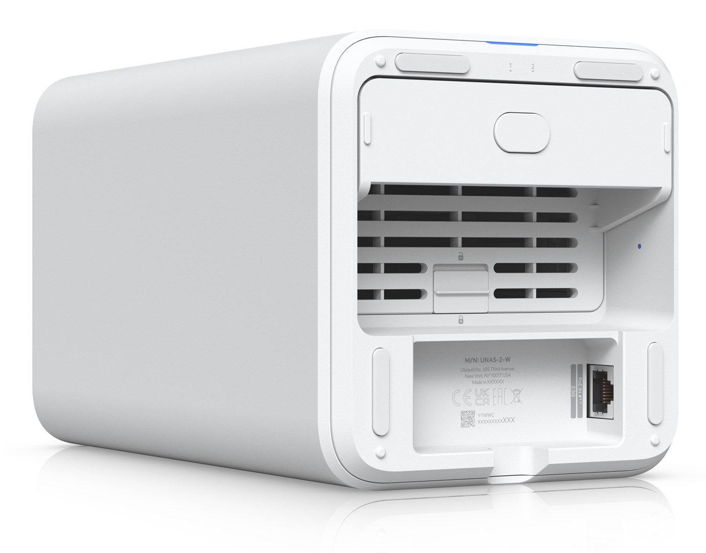 Ubiquiti UNAS 2 NAS Desktop Cortex-A Cortex-A57 4 GB White-6