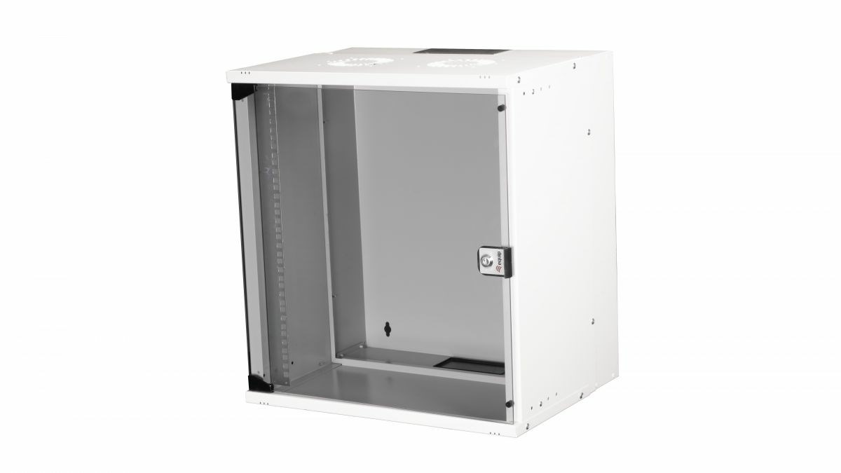 Equip Eco Mount 19' Cabinet, 12U, 540X400MM, RAL7035 Grey-0