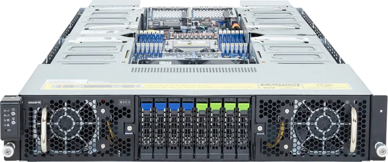 Poslužitelj GIGABYTE G294-Z21-AAP2 (2U, AMD EPYC 9005/9004, 8x 2,5", 2x 3000 W)-3