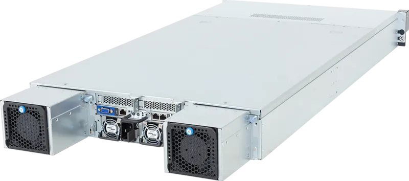 Poslužitelj GIGABYTE G294-Z21-AAP2 (2U, AMD EPYC 9005/9004, 8x 2,5", 2x 3000 W)