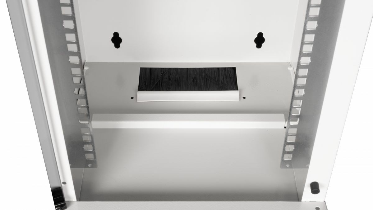Zidni mrežni ormar EQUIP 10" 9U (300x300mm), siva boja-3