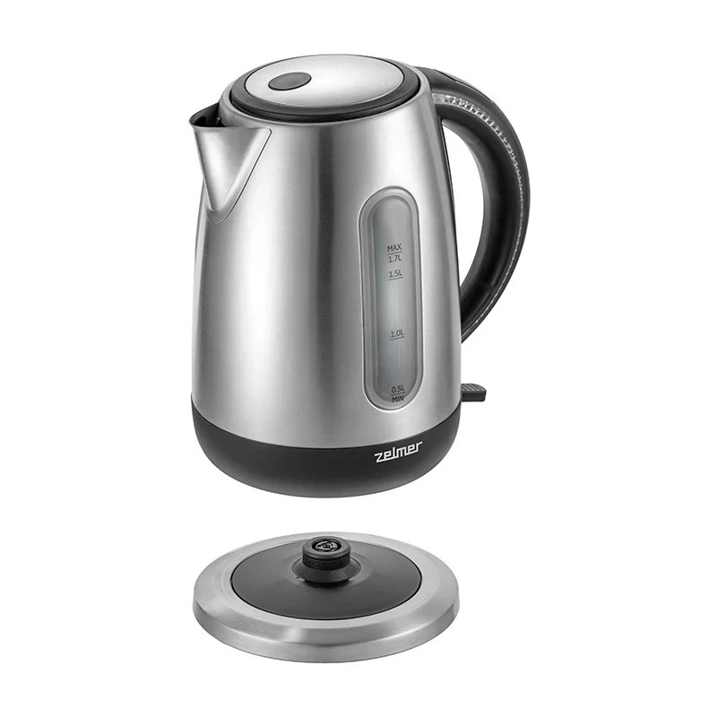 Kuhalo za vodu ZELMER ZCK7950 (1.7L, 2200W) crna/inox boja-4