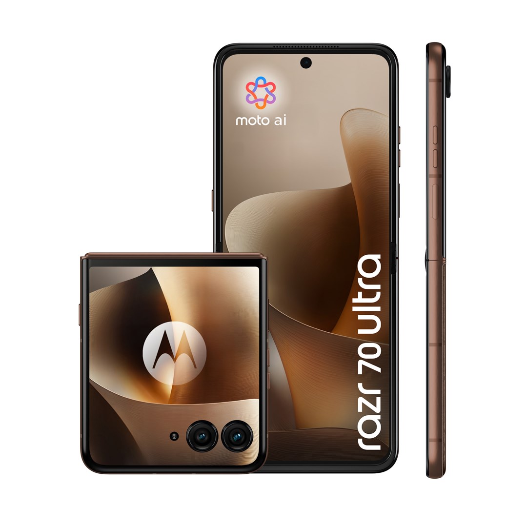 Mobitel MOTOROLA Razr 70 Ultra 16GB/512GB 5G Pantone Cocoa Wood (Smeđa)-3
