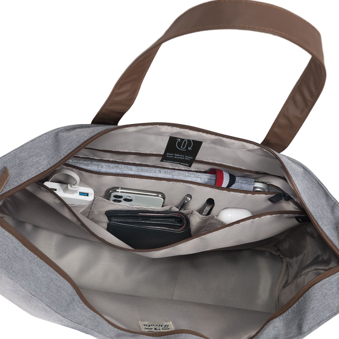 Torba za laptop DICOTA Eco Shopper MOTION 13-14.1" crna boja-6