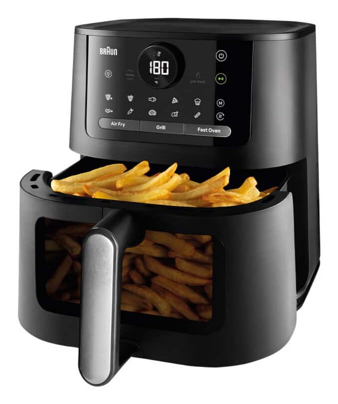 Friteza na vrući zrak BRAUN MultiFry HF 5075, 5L, 2000W, crno-siva boja-1