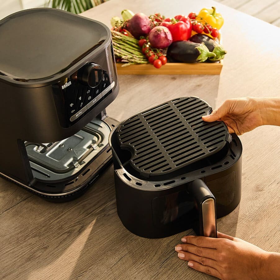 Friteza na vrući zrak BRAUN MultiFry HF 5075, 5L, 2000W, crno-siva boja-3