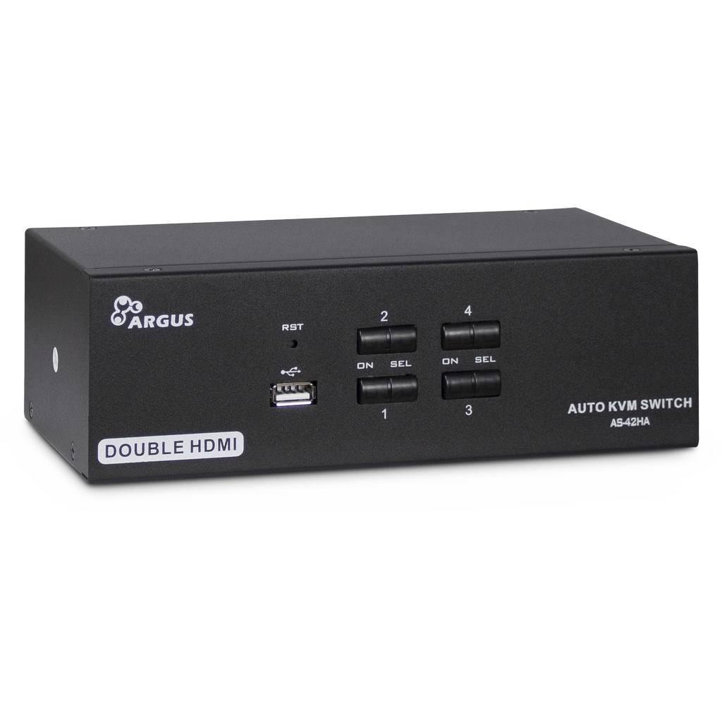 Inter-Tech AS-42HA HDMI KVM switch Black-0