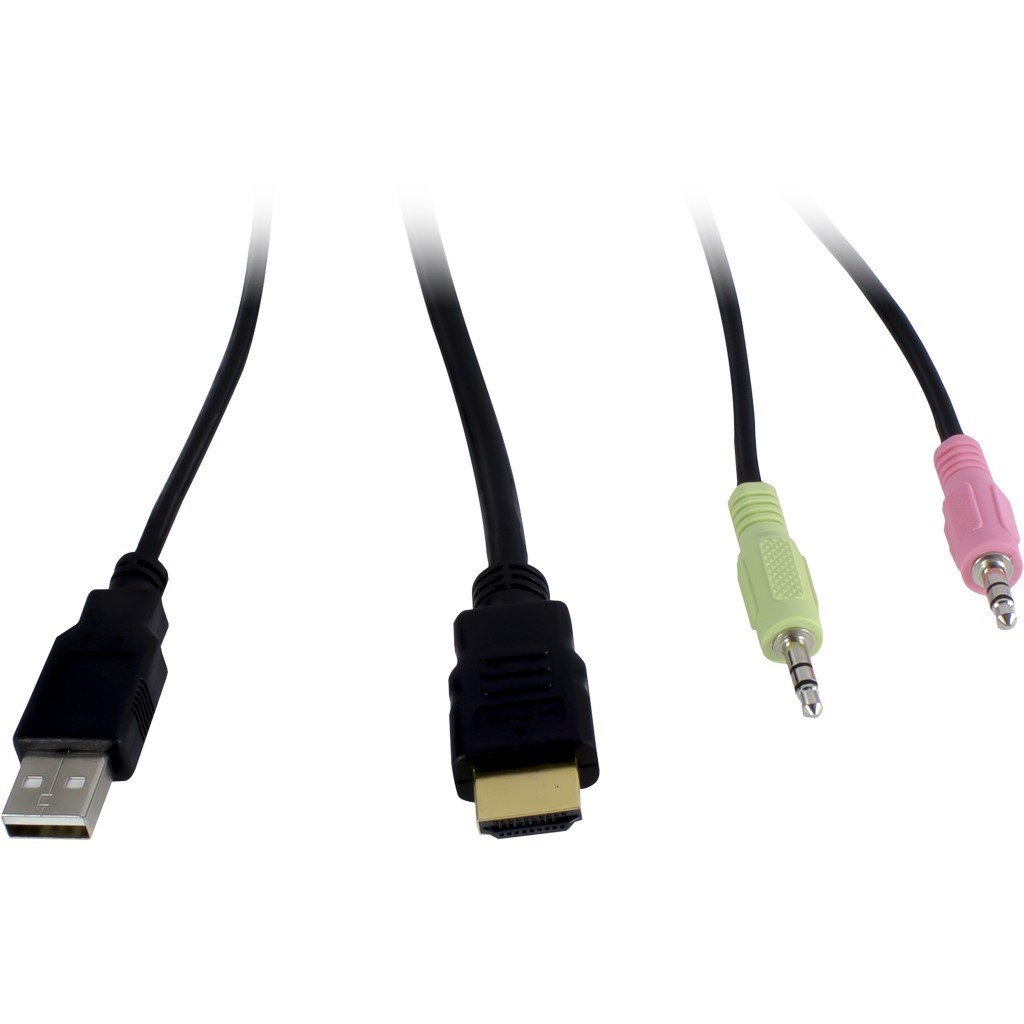 Inter-Tech AS-42HA HDMI KVM switch Black-3