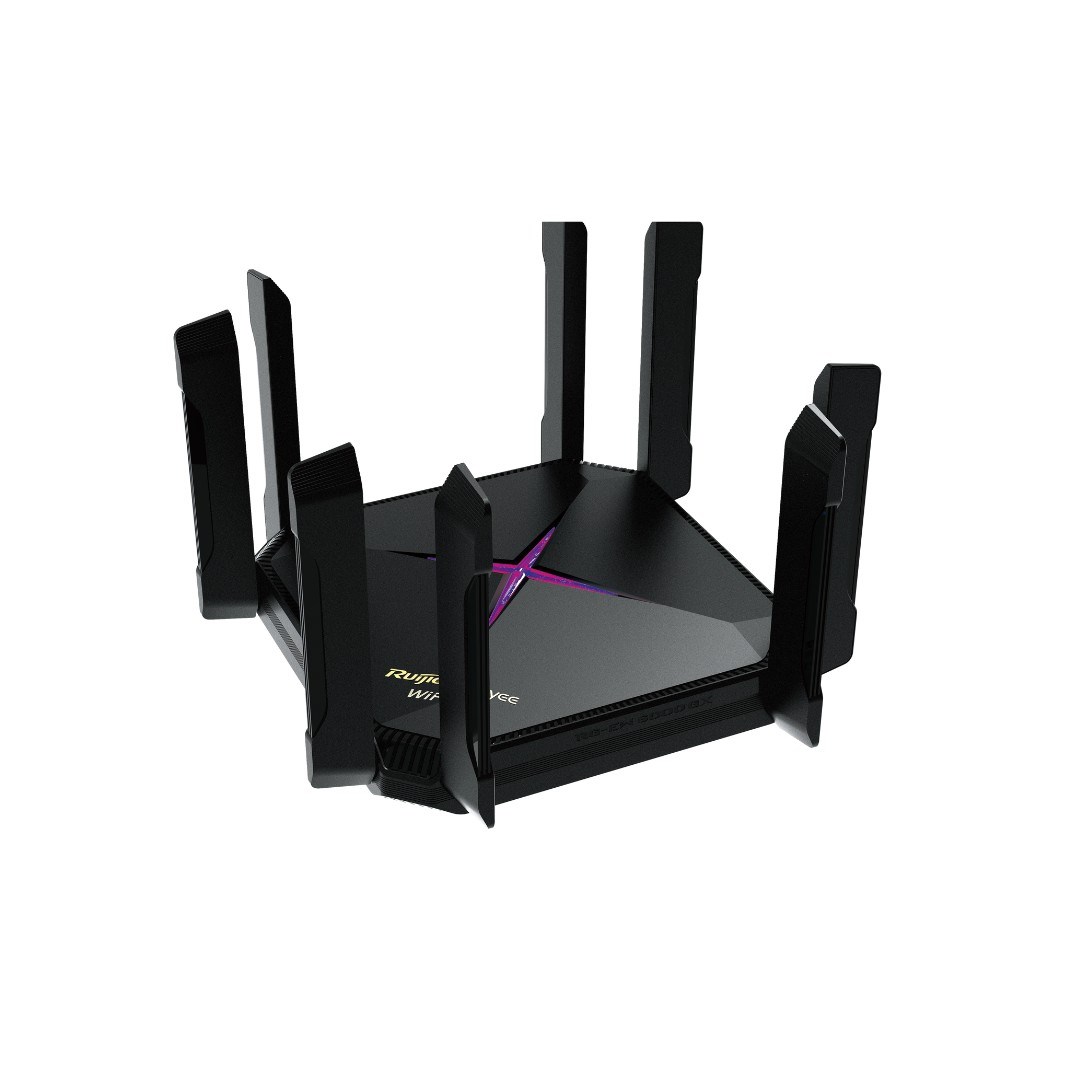 Ruijie Networks RG-EW6000GX wireless router 2.5 Gigabit Ethernet Dual-band (2.4 GHz / 5.8 GHz) Black-1