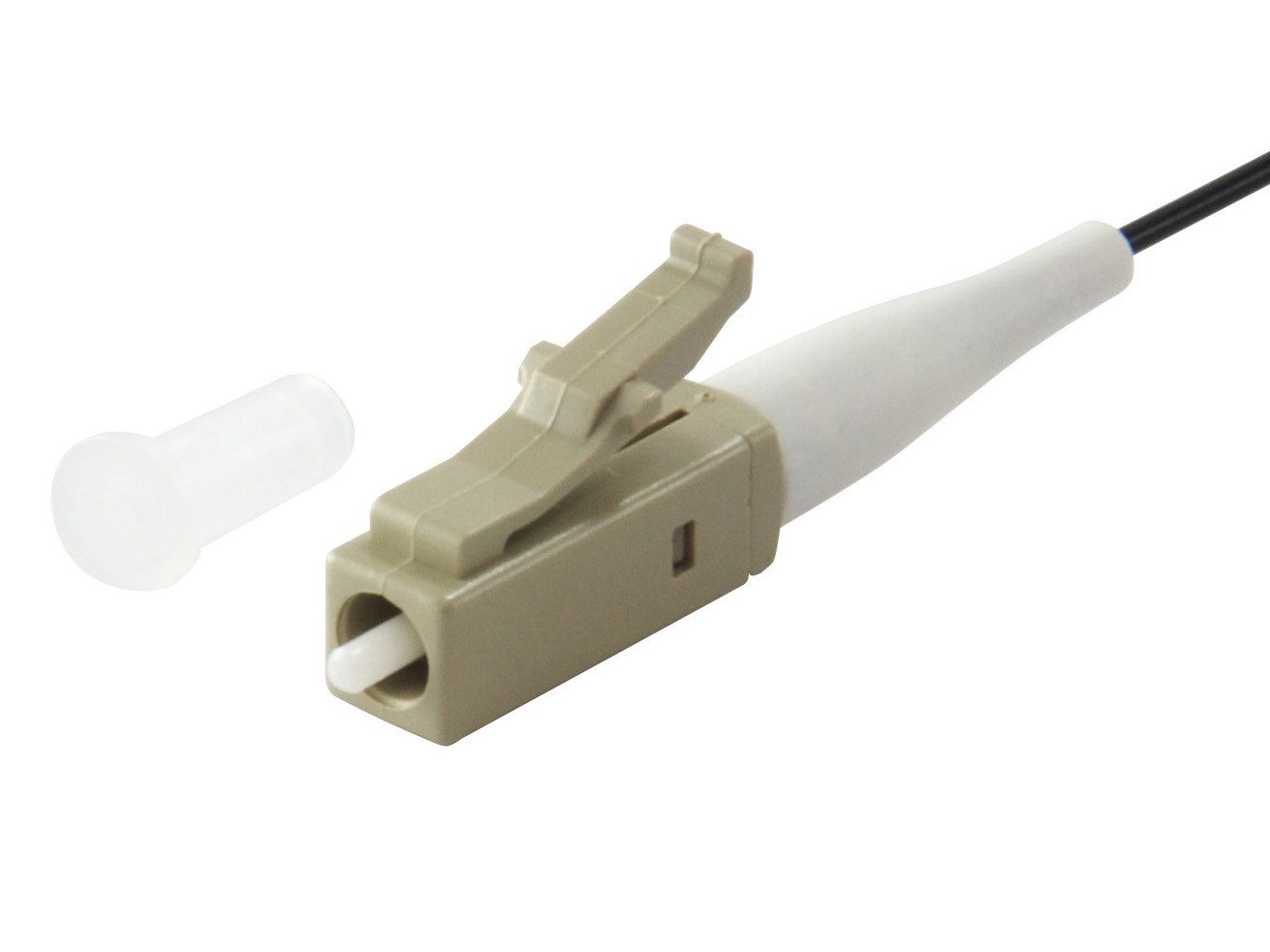 Equip LC/PC Fiber Optic Pigtail, OM3, 2.0m-6