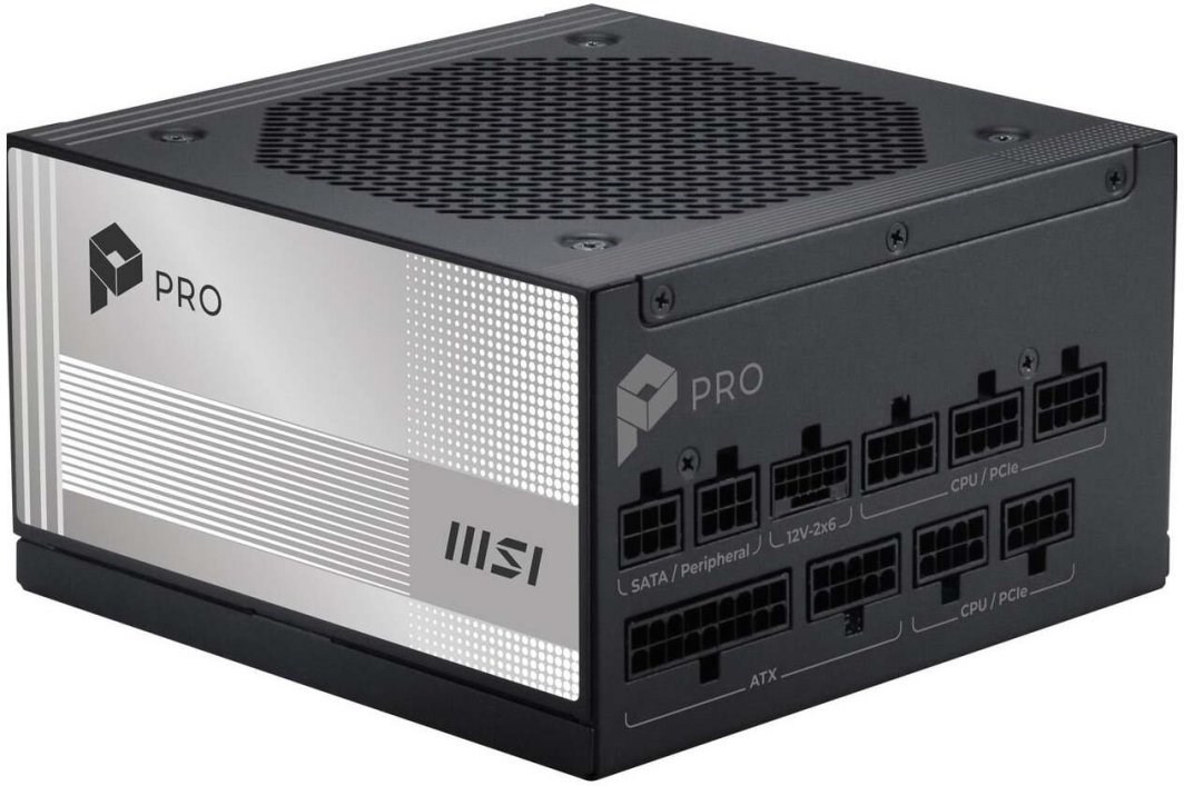 Napajanje za računalo MSI PRO A850PL PCIE5, 850W, 80 Plus Platinum-4