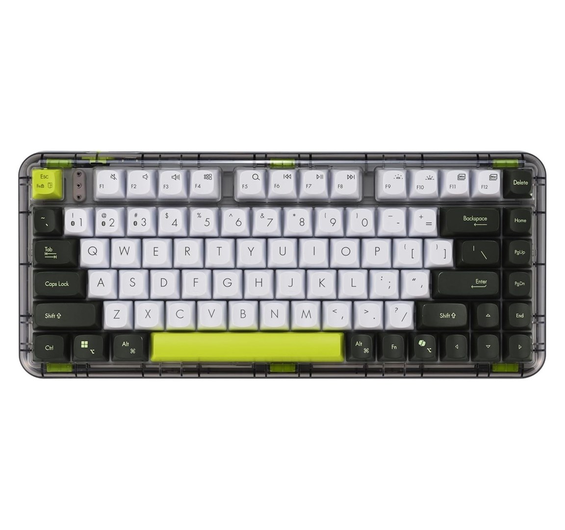 ASUS Marshmallow KD201 Jelly75 bežična mehanička tipkovnica, Volt Green boja-2