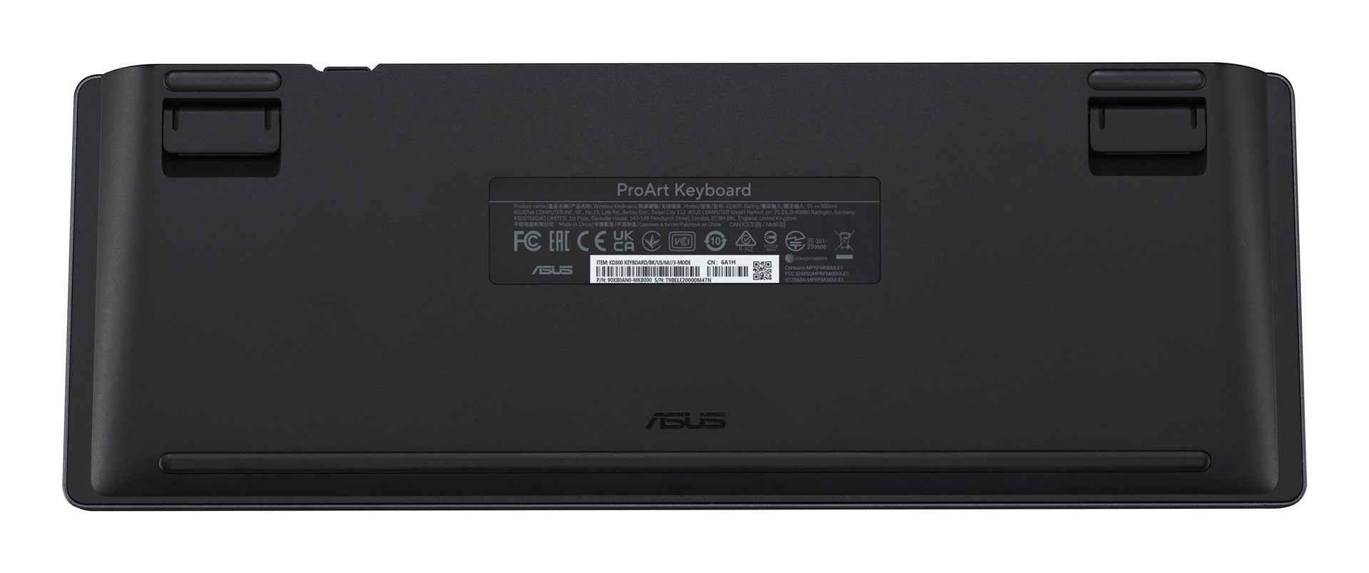 ASUS ProArt KD300 keyboard Home/Office USB + RF Wireless + Bluetooth Black-4