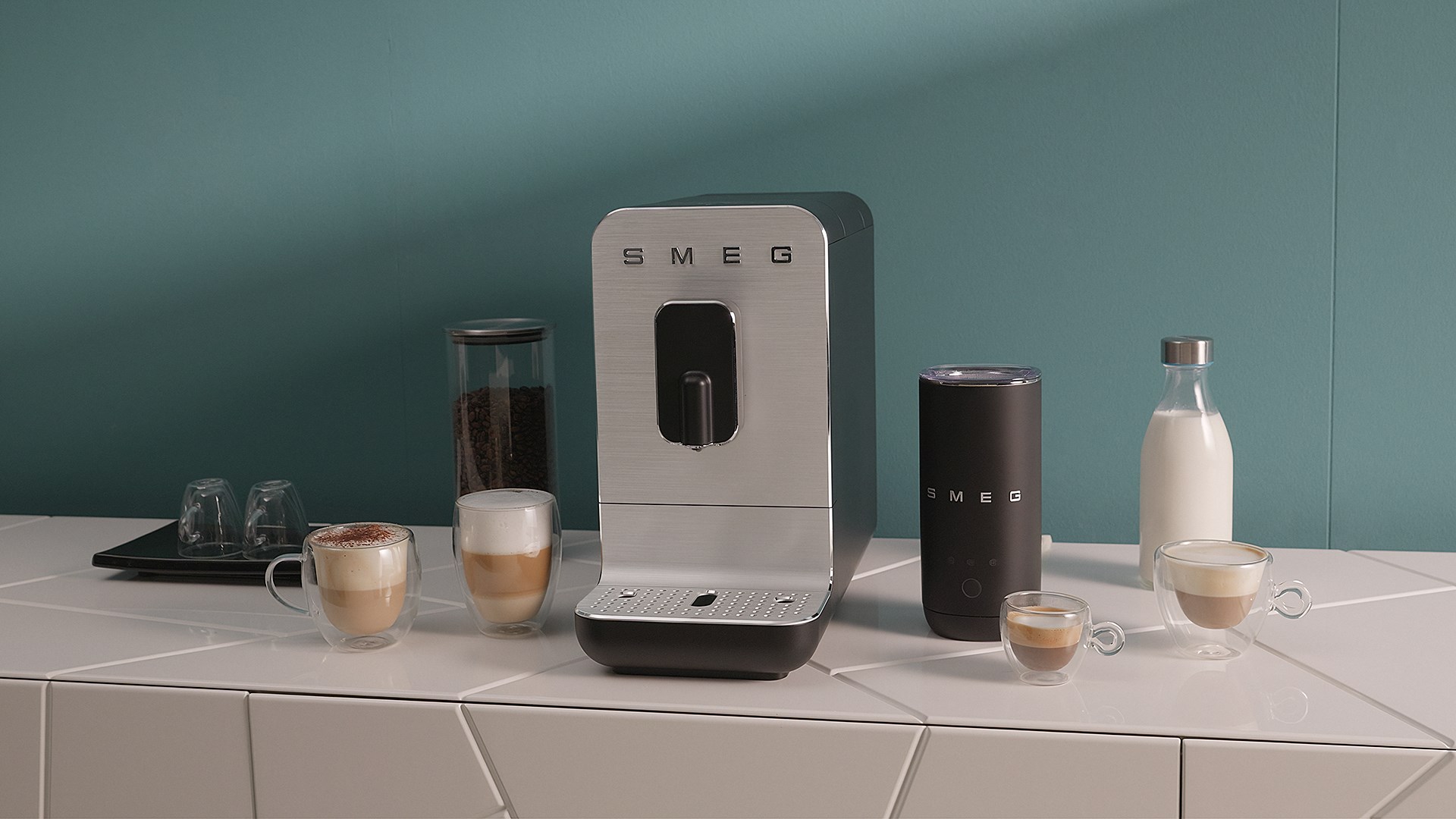Automatski aparat za kavu SMEG BCC11BLMEU crna boja-16