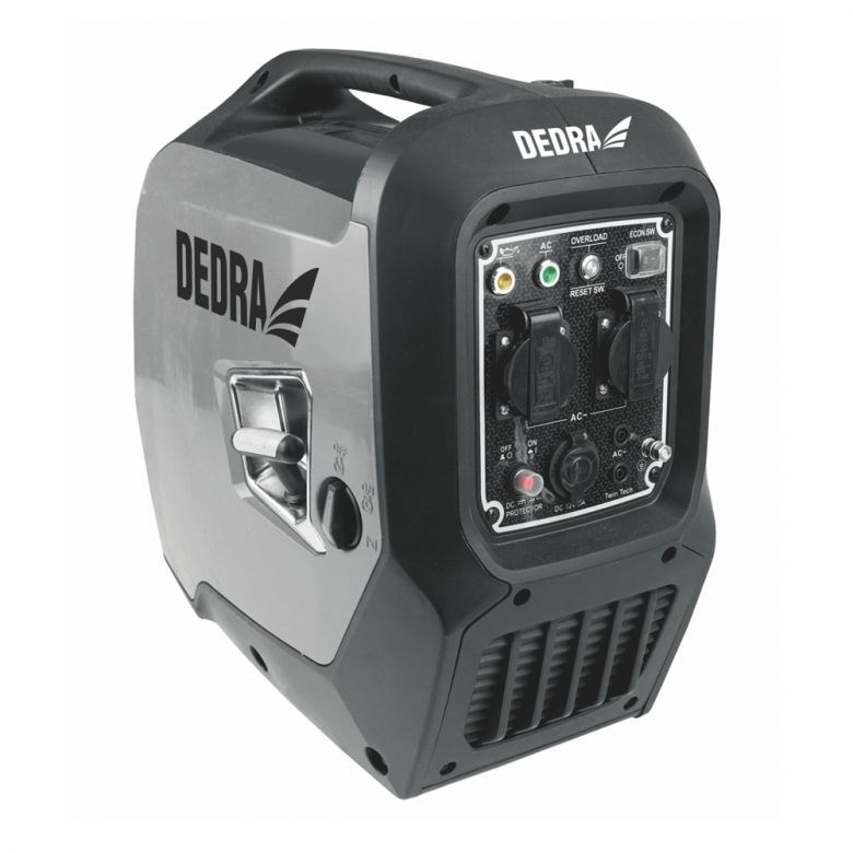 DEDRA DEGA2000 engine-generator 1800 W 7 L Petrol Grey-1
