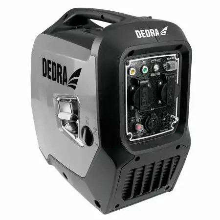 DEDRA DEGA2000 engine-generator 1800 W 7 L Petrol Grey-0