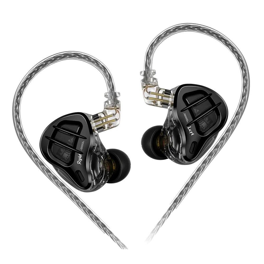 KZ ZAR NO MIC - in-ear headphones, black and gold-0