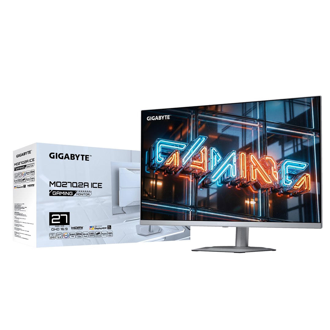 Monitor GIGABYTE MO27Q2A ICE 27" (QD-OLED, QHD, 280Hz, 0.03ms, FreeSync Premium Pro, bijela boja)-5