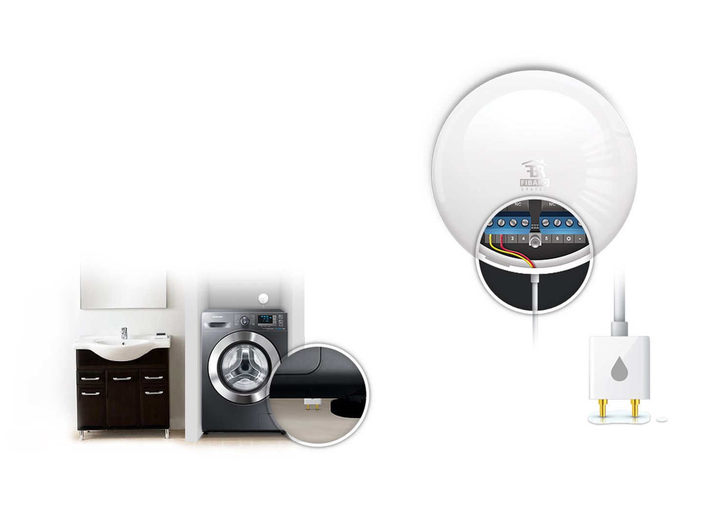 Nice Flood-Control flood and temperature sensor (FGFS-101 ZW5 EU)-2