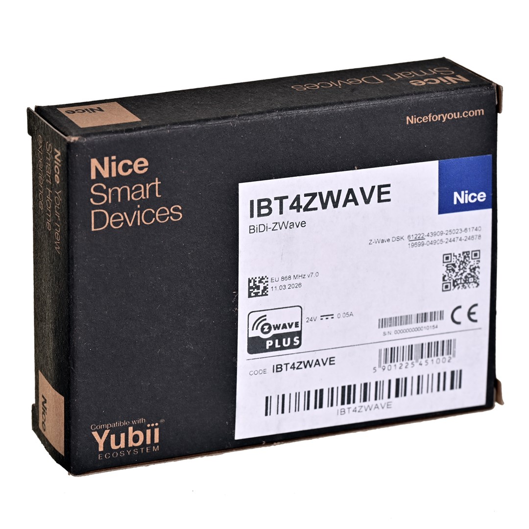 Nice IBT4ZWAVE remote control accessory-0